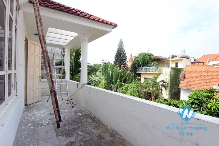 Rental house in Tay Ho - 4 bedrooms with balcony